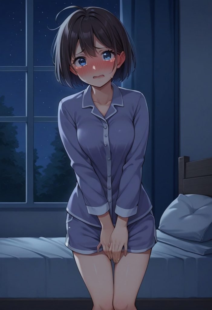 AIおもらし パジャマでおしがま