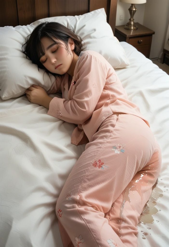 AIおねしょイラスト 実写系2