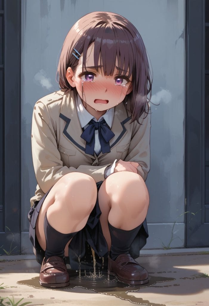AIおもらし 制服