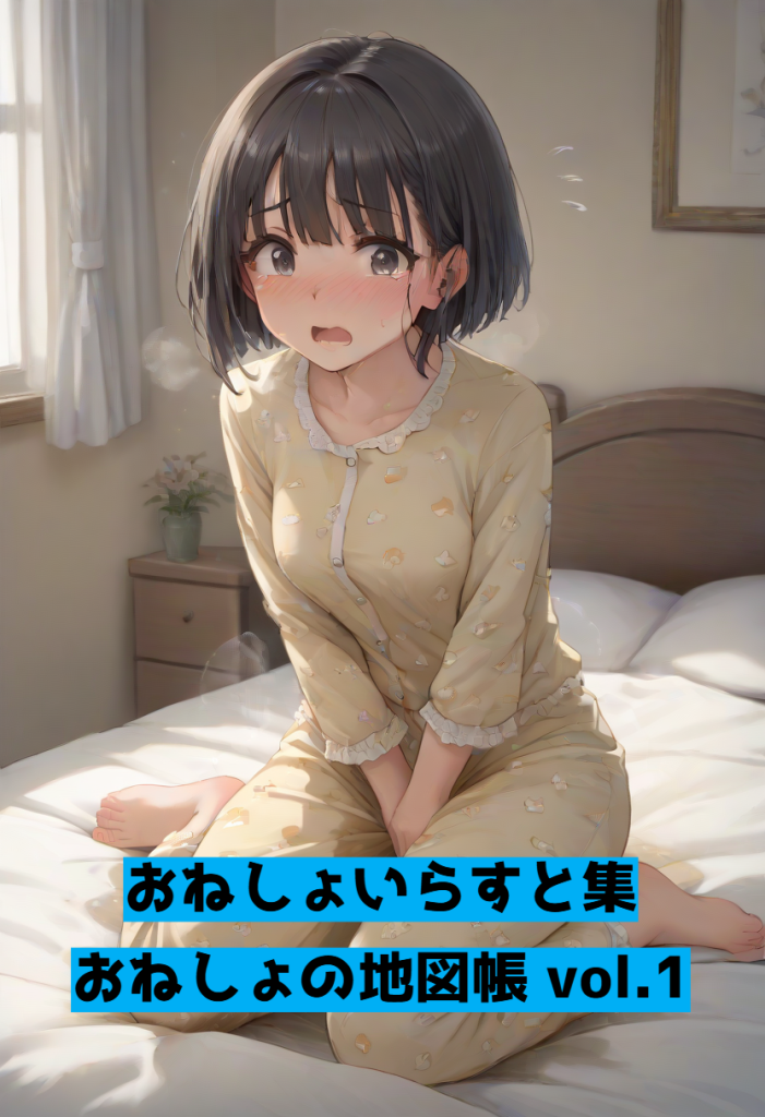 AIおねしょイラスト集 おねしょの地図帳vol.1